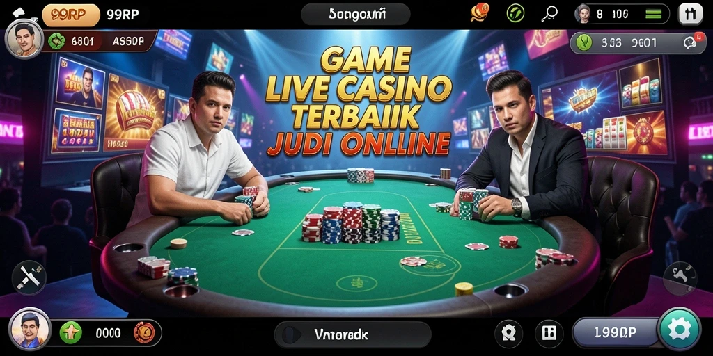 Screenshot gameplay Live Casino 99RP yang menarik dan interaktif.