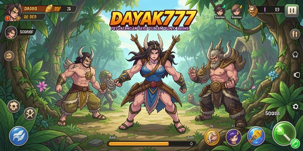 Tampilan gameplay DAYAK777 yang menarik dan penuh aksi.