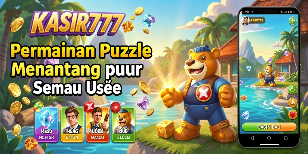 Tampilan gameplay menantang KASIR777 yang penuh warna.