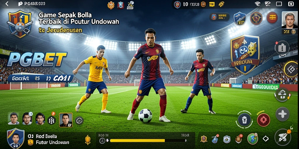 Tampilan gameplay PGBET yang menakjubkan dengan aksi sepak bola seru.
